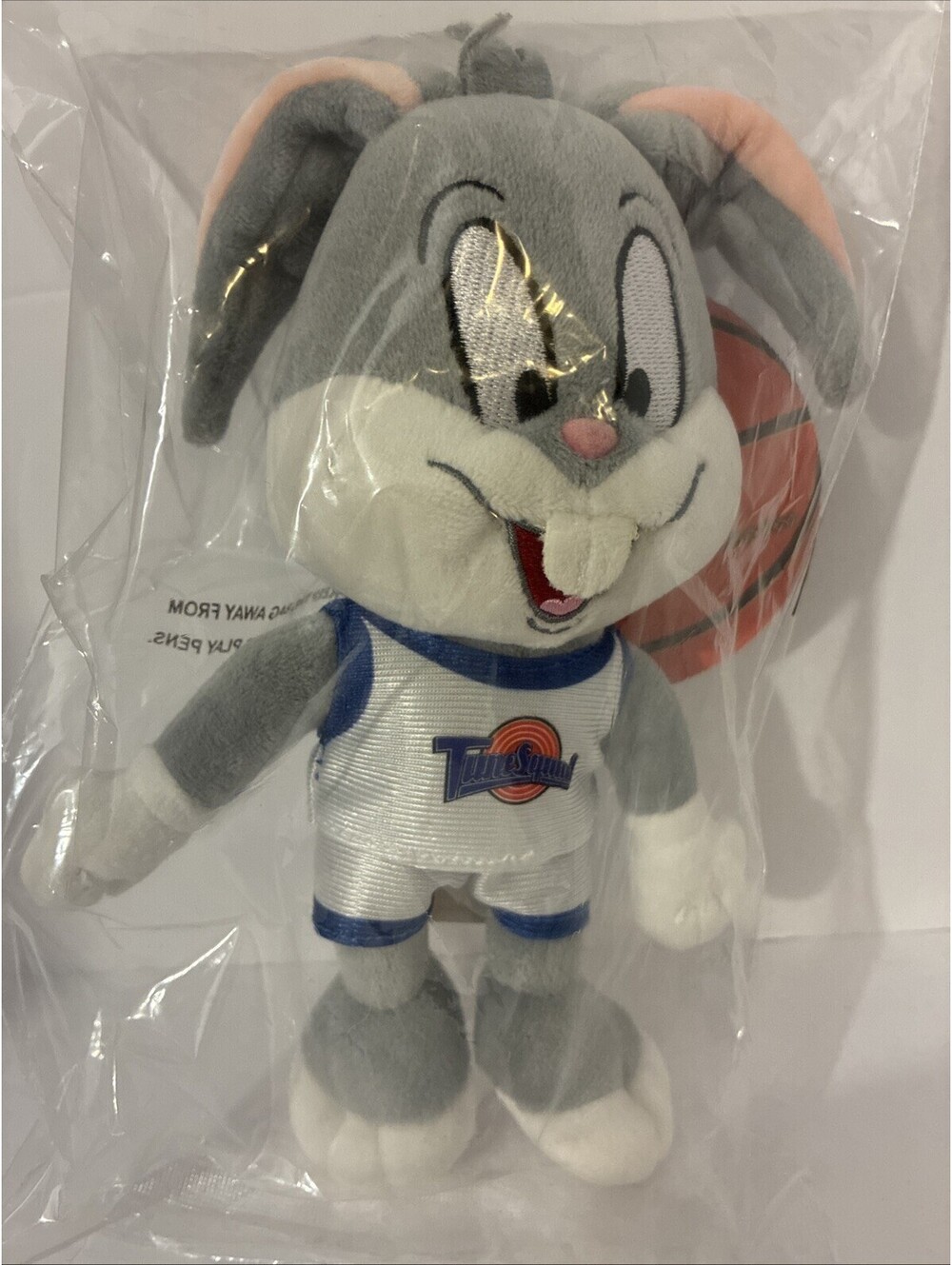 bugs bunny plush space jam 30th Anniversary Key Chain NWT